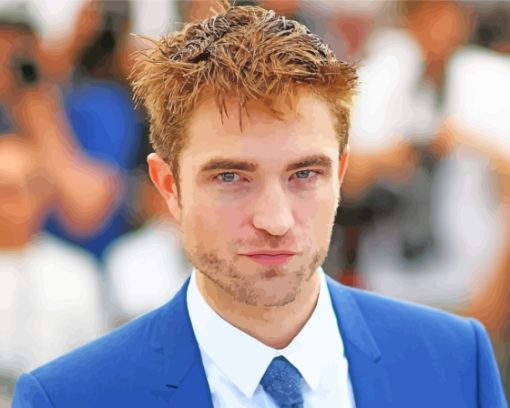 The English Actor Robert Pattinson Diamond Painting Art