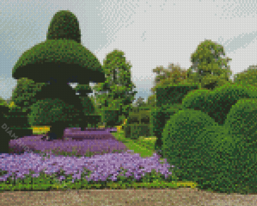 Topiary Trees Diamond Painting Art