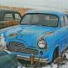 Vintage Ford Zephyr Diamond Painting Art