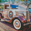 1936 Chevy Truck Art Diamond Painting Art