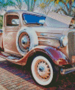 1936 Chevy Truck Art Diamond Painting Art