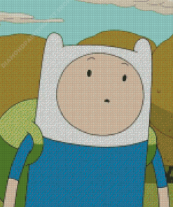 Adventure Time Finn Diamond Painting Art