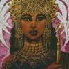 African Queen Diamond Painting Art