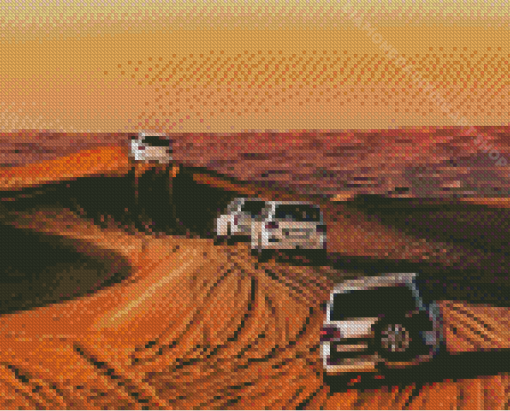 Arabian Desert Dubai Diamond Painting Art