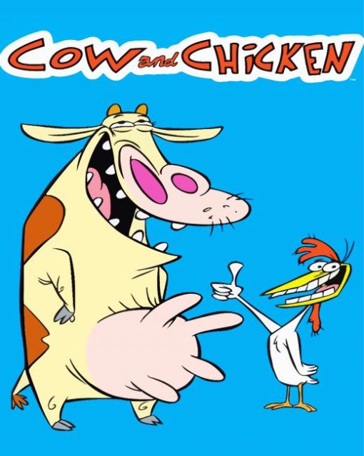 Cow And Chicken Diamond Painting Art