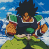 Dragon Ball Broly Diamond Painting Art