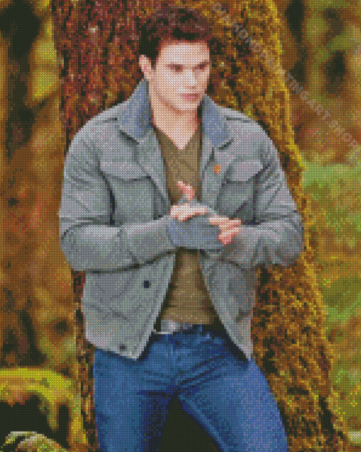 Emmett Cullen Twilight Saga Movie Diamond Painting Art