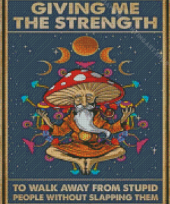 Give Me The Strength Diamond Painting Art