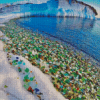 Glass Beach Diamond Painting Art