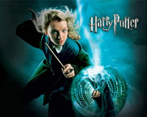 Harry Potter Luna Lovegood Poster Diamond Painting Art