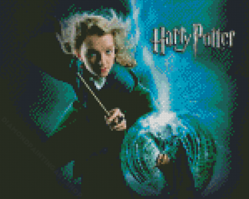 Harry Potter Luna Lovegood Poster Diamond Painting Art