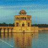 Hiran Minar Gujrat Pakistan Diamond Painting Art