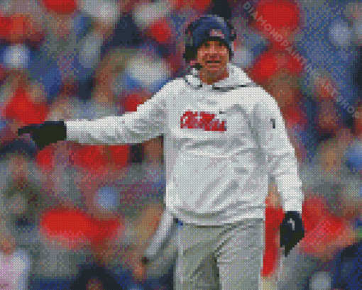 Lane Kiffin Diamond Painting Art