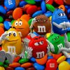 M And Ms Diamond Painting Art