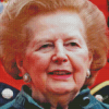 Margaret Hilda Thatcher Diamond Painting Art