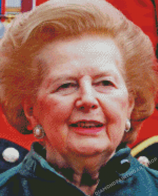 Margaret Hilda Thatcher Diamond Painting Art