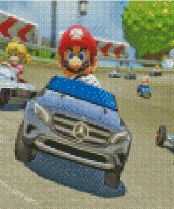 Mario Karts Game Diamond Painting Art