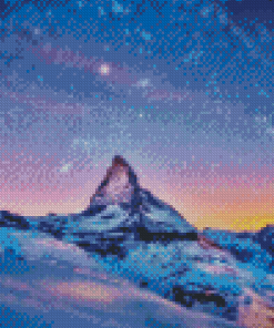 Mountain Night Art Diamond Painting Art