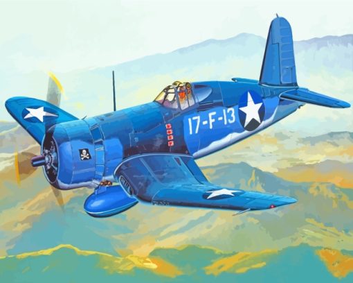 Navvy Plane Diamond Painting Art