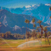 Palm Desert California Landscape Diamond Painting Art