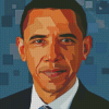 Pop Art Barack Diamond Painting Art