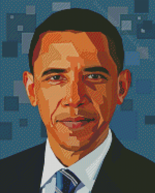 Pop Art Barack Diamond Painting Art