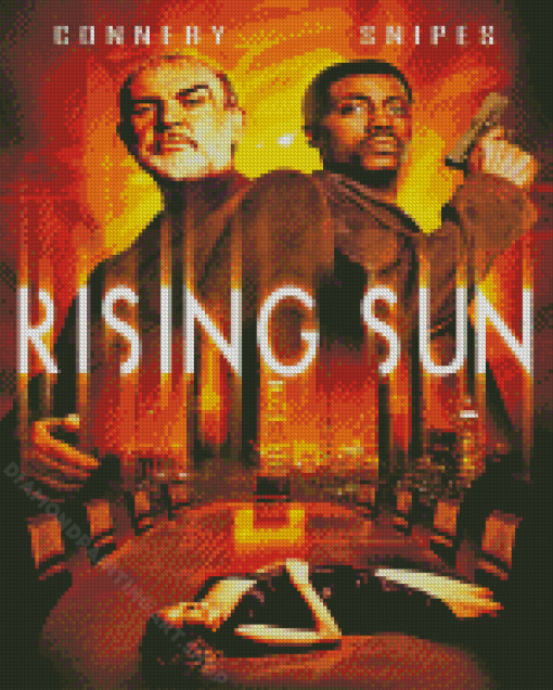 Rising Sun Film Poster Diamond Painting Art