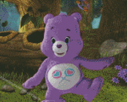 Share Bear Care Bear Movie Character Diamond Painting Art