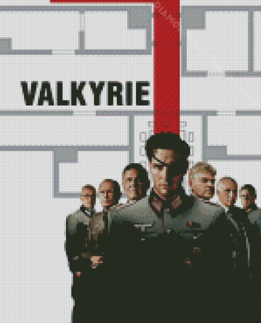 Valkyrie Movie Poster Diamond Painting Art