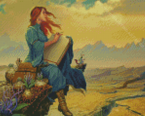 Words Of Radiance Shallan Davar Diamond Painting Art