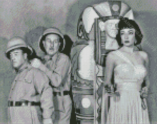 Abbot And Costello Diamond Painting Art