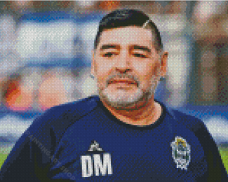 Aesthetic Diego Maradona Diamond Painting Art