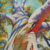 Aesthetic Eucalyptus Tree Diamond Painting Art