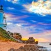 Aesthetic Point Lonsdale Lighthouse Diamond Painting Art