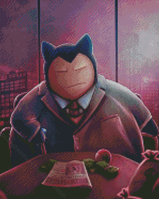 Aesthetic Snorlax Diamond Painting Art