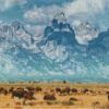 Aesthetic Wyoming Diamond Painting Art