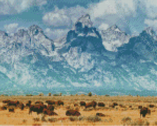 Aesthetic Wyoming Diamond Painting Art