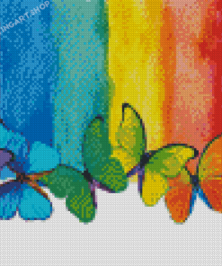 Butterfly Colors Diamond Painting Art