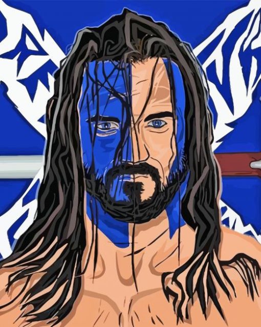 Cool Drew Mcintyre Diamond Painting Art