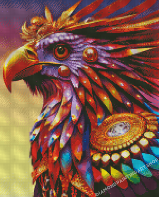 Fantasy Eagle Bird Diamond Painting Art