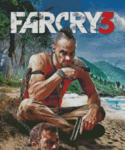 Far Cry 3 Video Game Diamond Painting Art