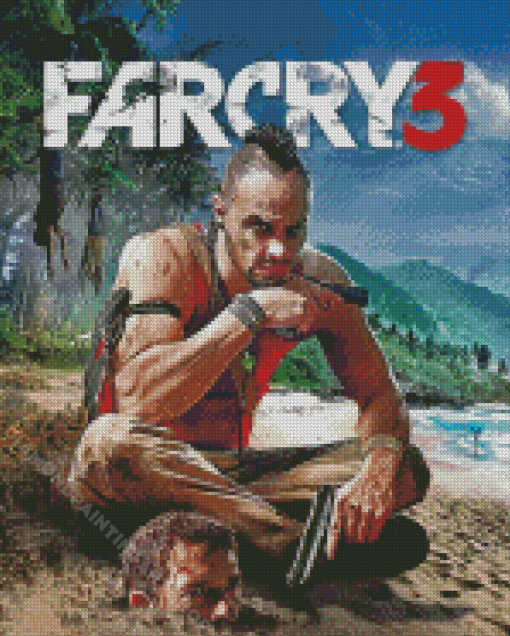 Far Cry 3 Video Game Diamond Painting Art
