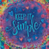 keep It Simple Diamond Painting Art