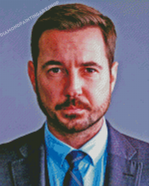 The British Actor Martin Compston Diamond Painting Art