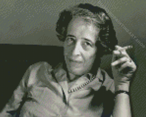 Aesthetic Hannah Arendt Diamond Painting Art