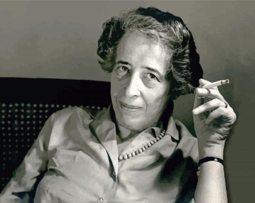 Aesthetic Hannah Arendt Diamond Painting Art