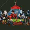 Aesthetic Slasher Poker Diamond Painting Art