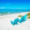 Beach Chairs In The Sand On Longboat Key Diamond Painting Art