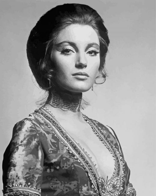 Black And White Jane Seymour Diamond Painting Art