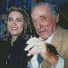 Charles Bukowski And Faye Dunaway Diamond Painting Art